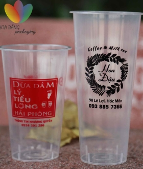 Ly Nhựa Cứng Nắp Tim