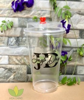 Ly nhựa nắp tim 500ml