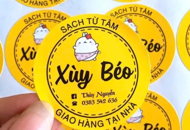 Báo giá in tem nhãn mới nhất 2024 - Giá rẻ, thiết kế đẹp