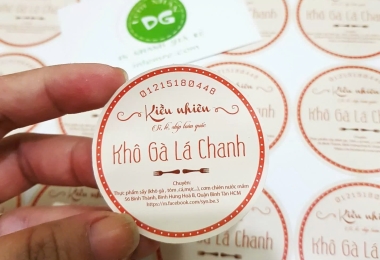 Tại sao chọn dịch vụ in tem nhãn lấy ngay?