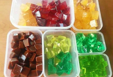 Cách làm món rau câu trà sữa