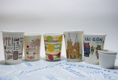 In logo ly giấy nhanh chóng - Giá rẻ