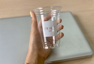 In ly nhựa đựng cafe sắc nét, chất lượng cao