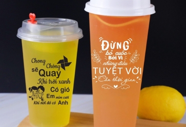 Nâng tầm thương hiệu với in ly nhựa Cần Thơ đầy uy tín