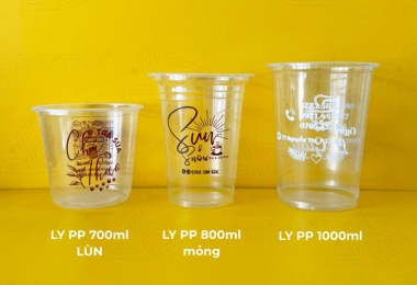 Dịch vụ in ly nhựa lấy liền, độc quyền cho quán của bạn
