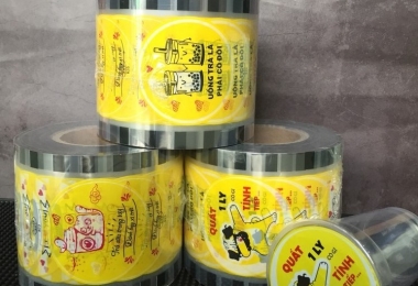 Dịch vụ in màng dập cốc theo yêu cầu chất lượng cao