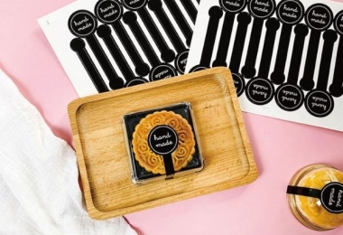 In tem nhãn dán hộp bánh chuyên nghiệp, giá rẻ