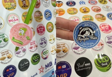 Dịch vụ in tem nhãn decal giá rẻ tại TPHCM