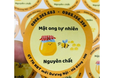 Dịch vụ in tem nhãn lấy ngay: Đảm bảo đẹp mắt, chất lượng
