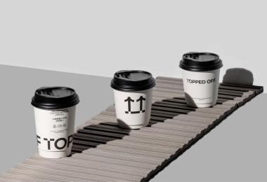 Ly giấy kèm nắp cho quán cà phê mang đi