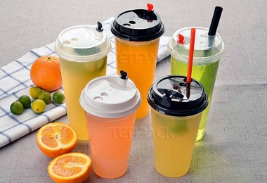 3 loại ly nhựa trà sữa, trà đào phổ biến hiện nay