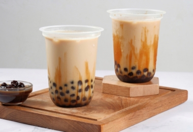 Ly nhựa PET in logo thương hiệu theo yêu cầu