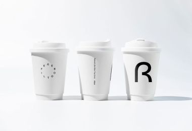 Mẫu in ly giấy thiết kế sẵn cho quán cà phê