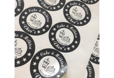 Đơn vị chuyên in tem dán ly trà sữa tại TPHCM – Bao Bì Hoa Đăng