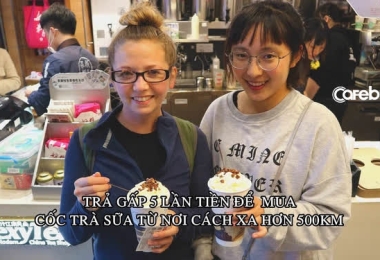 Cơn sốt ở Trung Quốc: Trả gấp 5 lần giá thường để shipper mua và giao trà sữa từ tỉnh cách xa 500km