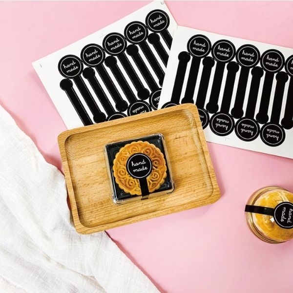 In tem nhãn dán hộp bánh chuyên nghiệp, giá rẻ