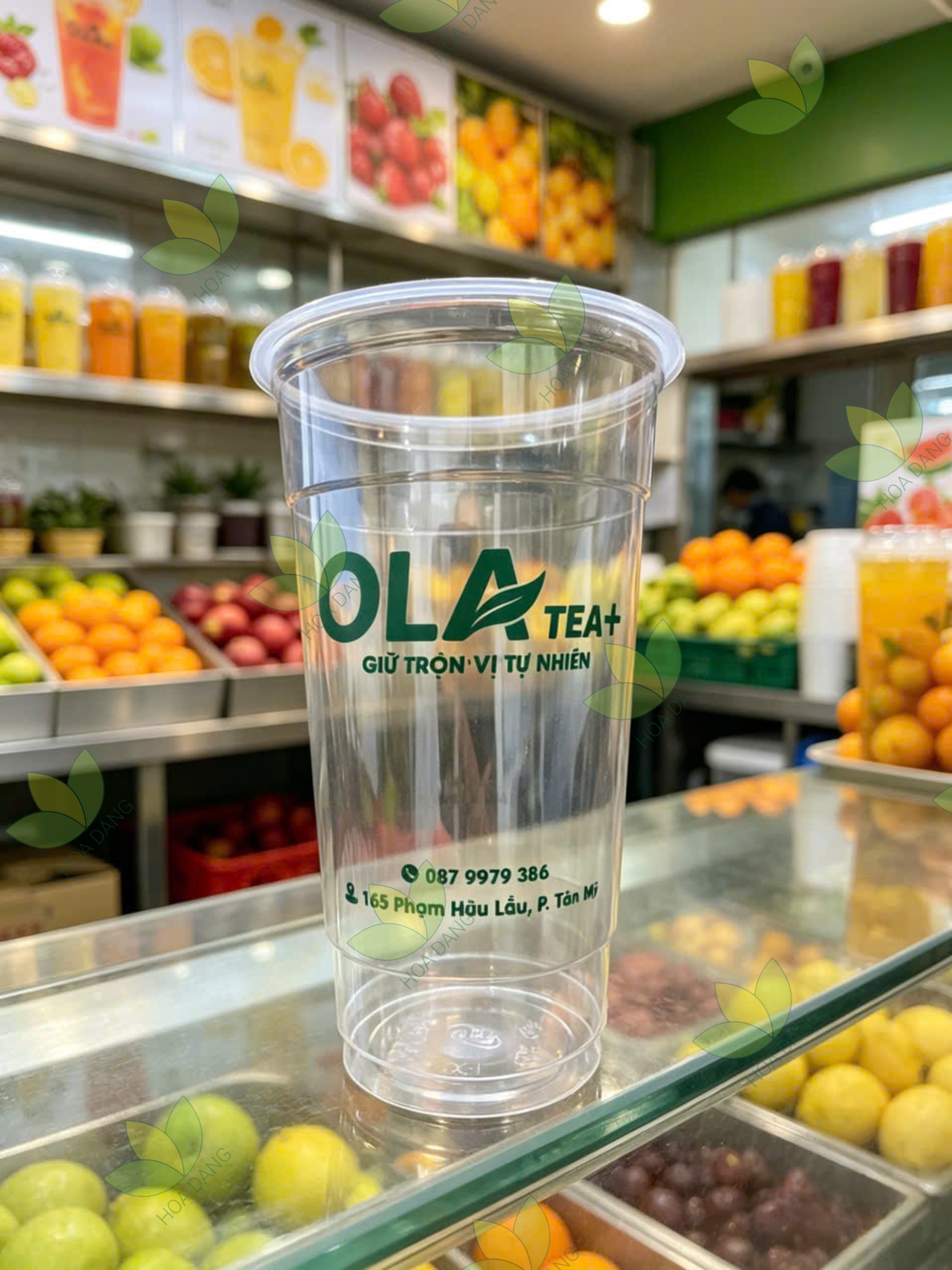 ly nhựa 650ml