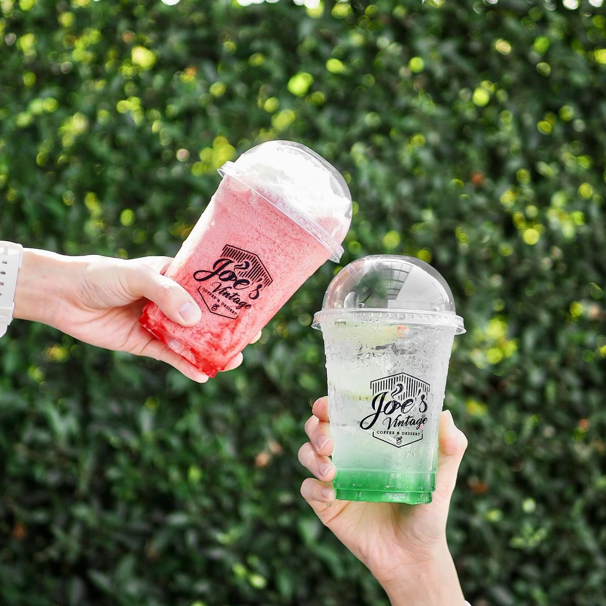 Ly nhựa trong suốt nắp cầu