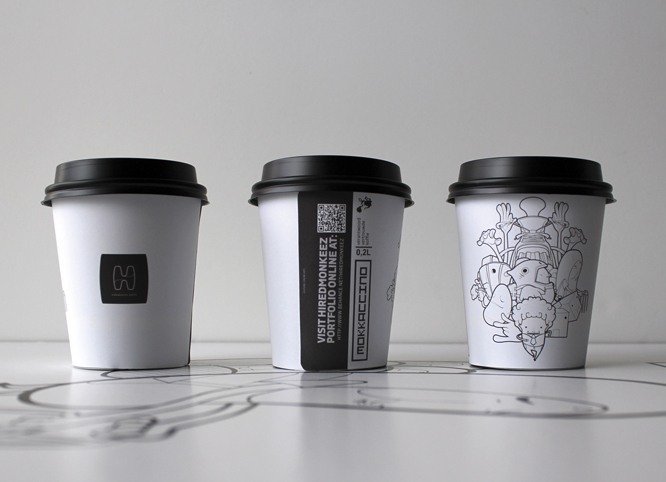 logo ly giấy take away