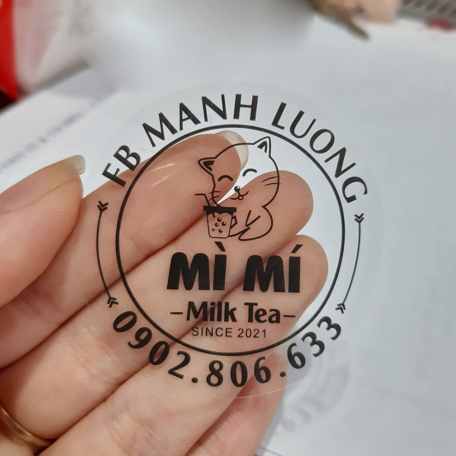 in tem nhãn tiết kiệm