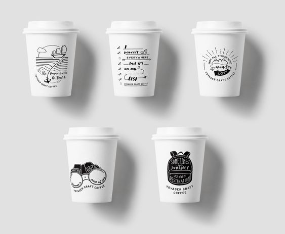 logo ly giấy take away