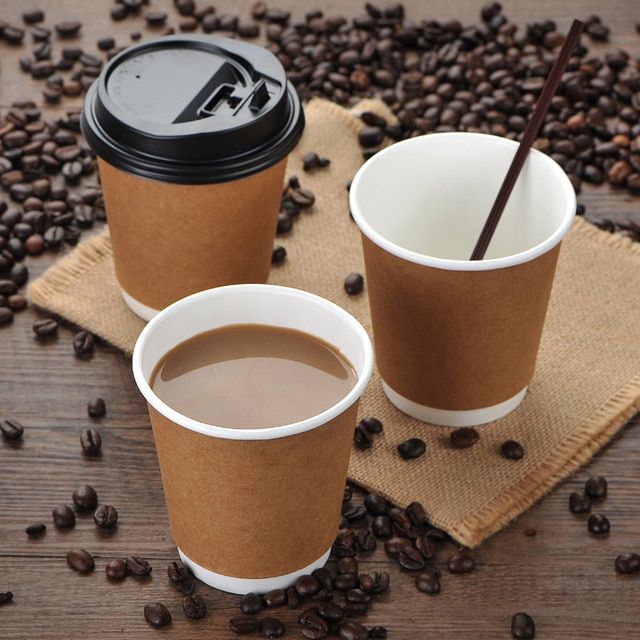 ly giấy kraft nâu