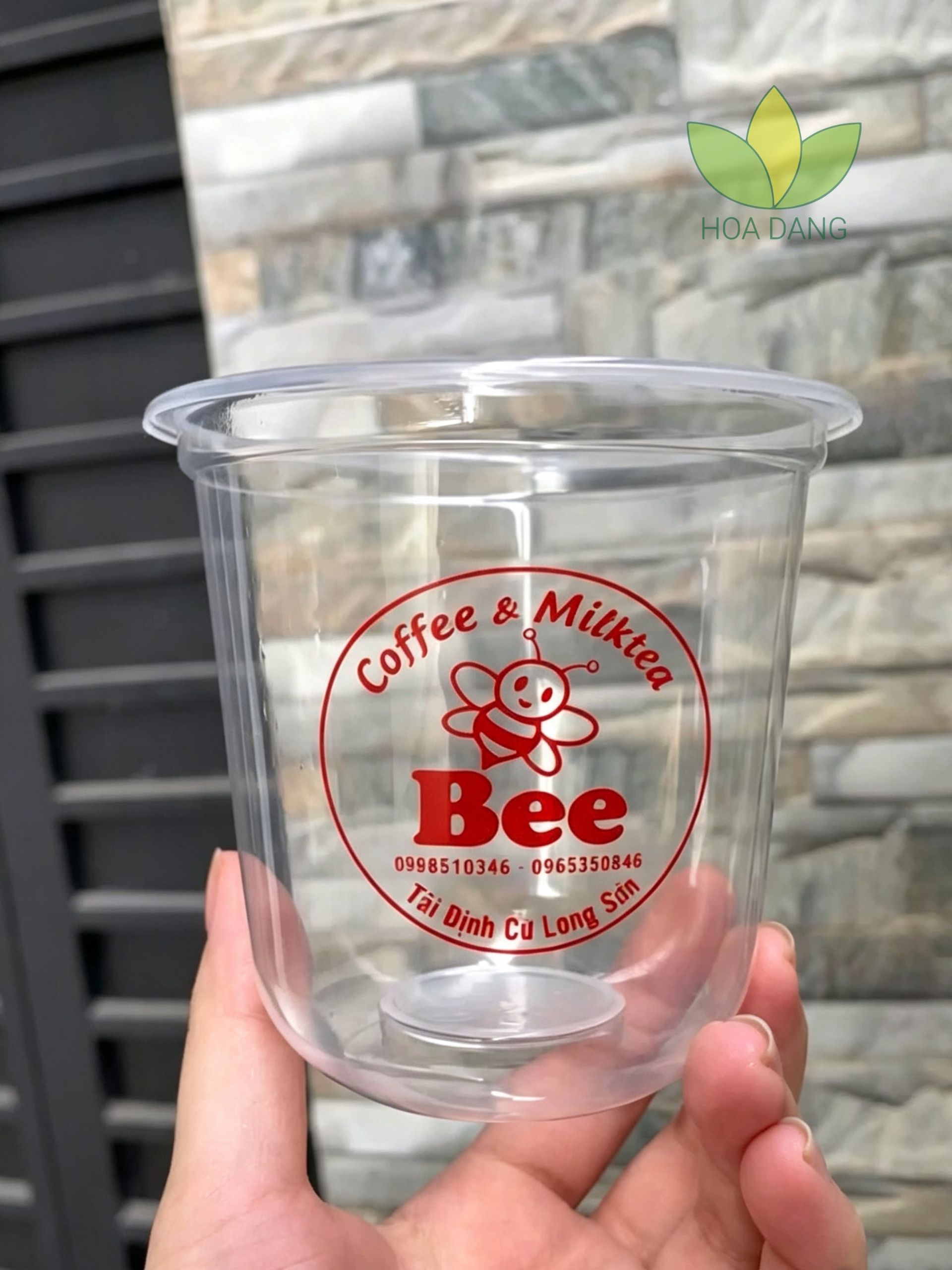 ly nhựa đáy bầu 360ml